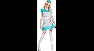 Boland - Kostuum Bloody nurse (40/42) - Volwassenen - Verpleegster - Halloween verkleedkleding - Horror - Verpleegster