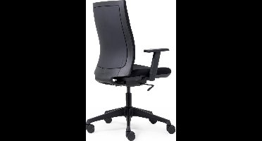 OrangeLabel Chair Illo.001 uitvoering met gestoffeerde rug en incl. verstelbare armleggers