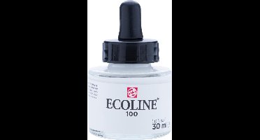 Ecoline Vloeibare Waterverf Flacon 30 ml Wit 100