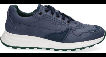 McGregor Heren Sneakers - Blauw - Lage Sneakers - Nubuck - Veters