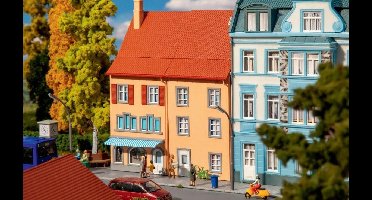 Faller - Small town 2 Relief houses - FA130711 - modelbouwsets, hobbybouwspeelgoed voor kinderen, modelverf en accessoires