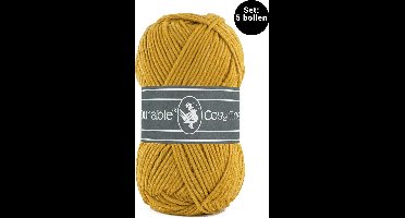 Durable Cosy Fine - Acryl en katoen garen - Oker 2182 - 5 bollen