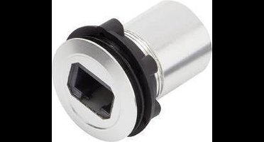 TRU COMPONENTS RJ45-02 RJ-inbouwbus RJ45 CAT5 8/8 1417396 Bus, inbouw Zilver 1 stuk(s)