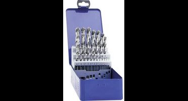 Exact 32003 HSS Metaal-spiraalboorset 19-delig Geslepen DIN 338 Cilinderschacht 1 set(s)