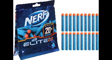 NERF Elite 2.0 Refill pack - met 20 Officiële Nerf Elite 2.0 darts - Nerf Elite Pijltjes