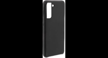 4smarts CUPERTINO Geschikt voor Samsung Galaxy S21 Plus Hoesje Siliconen Zwart