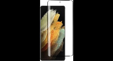 Screenprotector geschikt voor Samsung S21 Ultra - Full Glas PET Folie