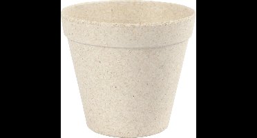 Bloempot, H: 10 cm, d 11 cm, 1 stuk