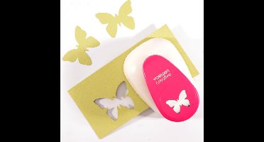 Vaessen Creative Pons - Figuurpons - vlinder - super jumbo