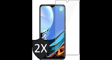 Screenprotector geschikt voor Xiaomi RedMi 9T - Glas Screen Protector - 2 Stuks