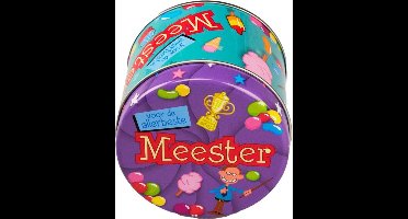 Paperdreams snoepblikje meester