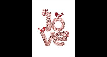 Pyramid Poster - Valentina Ramos Love - 80 X 60 Cm - Multicolor