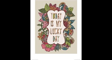 Pyramid Valentina Ramos Today Is My Lucky Day Kunstdruk 40x50cm