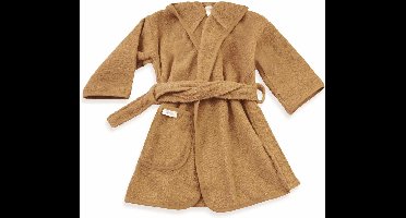 Funnies Badjas Sand 0-12 Maanden Baby Badjas, Badjas Kinderen, Peuterbadjas - 100% Katoenen Badstof - Zacht en Absorberend - Perfect na Zwemmen, Douchen of Badderen - Ideaal als Cadeau voor Baby’s en Kinderen