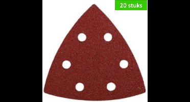 kwb 542842 Deltaschuurpapierset Korrelgrootte 120 Hoekmaat 93 mm 1 stuk(s)