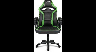 L33T-GAMING Extreme Gaming Stoel - Groen - Kantelbaar en verstelbaar in hoogte