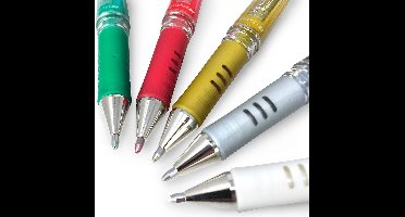 Pentel K-230 Gelpennen Set van 5 + 25 Vel Zwart 200gsm Kwaliteit Papier
