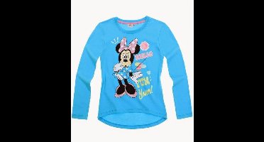 Disney Minnie Mouse longsleeve - blauw - maat 92