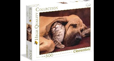 Clementoni - Puzzel - 500 Stukjes - Cuddles - Puzzel Voor Volwassenen - High Quality Collection