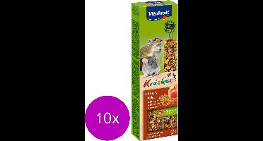 Vitakraft Muis/Gerbil Kracker Corn/Fruit - Knaagdiersnack - 10 x 2 stuks