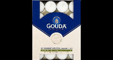 Gouda theelichten 4,5 branduren - doos met 60 waxinelichtjes