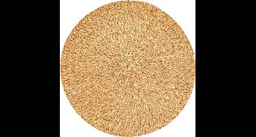 Placemat Rond BEIGE - GOUD - ˜ 38cm - Set-4