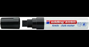 edding-4090 kalk marker / window marker zwart 5ST 4-15 mm / 4-4090001