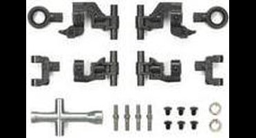 Tamiya 54874 Reserveonderdeel TT-02 dwarsgeleidearmset boven / instelbaar