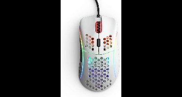 Glorious PC Gaming Race Model D Gaming-Maus - Wit, glanzend