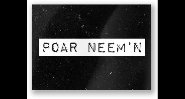 Paper Dreams Kaart Poar Neem 'n 15 X 10,5 Cm Papier Zwart/wit