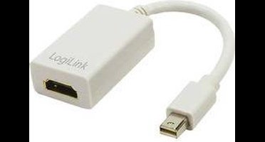 LogiLink Mini DisplayPort naar HDMI adapter - 0,10 meter