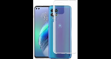 Just in Case hoesje geschikt voor Motorola Moto G100 Hoesje Siliconen - Flexibele Case - Transparant