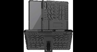 Just in Case tablet Hoes geschikt voor Lenovo Tab P11 Pro - Rugged Back Case - Zwart