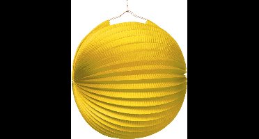 Amscan Lampion 25 Cm Papier/metaal Geel