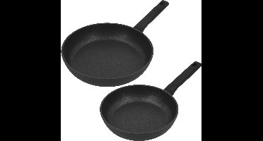 Demeyere Alu Comfort 3 Koekenpan - Duraslide Anti Aanbak Pan - Inductie - Pannenset 20 cm + 24 cm