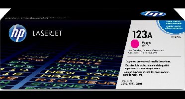 HP 123A - Tonercartridge / Magenta