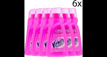 Vanish Oxi Action Colour Safe Base Gel - Voor Witte en Gekleurde Was - 1 L x6