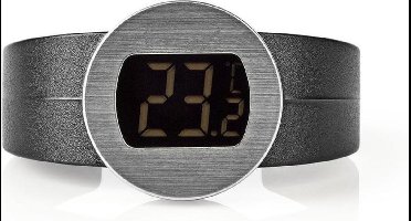 Nedis KATH100SS Wijnthermometer 0 - 50 °c Digitaal Display Altijd de juiste temperatuur Voor de echte wijnkenner!.