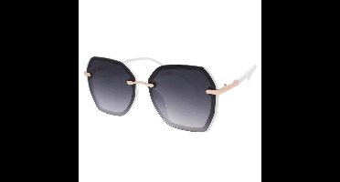 Sun Fun Oversized Retro Zonnebril - Premium Zonnebril - Dames - Trendy & Cool - Festival Zonnebril - UV400