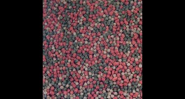 Multi Color visvoer 3 kleuren mix 15kg 3 mm korrel