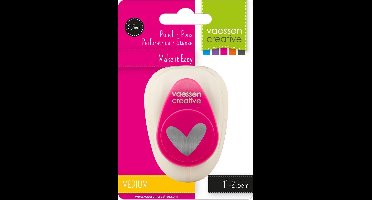 Vaessen Creative Pons - Figuurpons - Hart - Medium