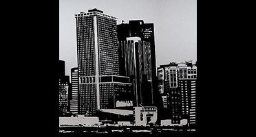 Raamfolie statisch-anti inkijk-Ciudad 46cm x 1.5 meter