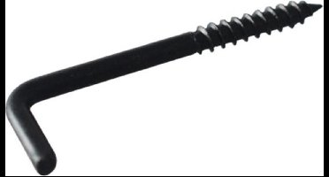 Deltafix schroefduim standaard zwart 30 mm 5 st.