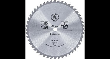 BGS HM cirkelzaagblad - Ø 400 x 30 x 3,4 mm - 48 tanden
