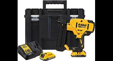 DeWalt DCN680D2 18V Li-Ion Accu tacker set (2x 2.0Ah accu) in TSTAK - 15-54mm - 18 Gauge - koolborstelloos