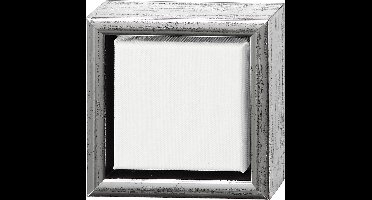 Canvas met lijst, afm 10x10 cm, 360 gr, diverse kleuren, 1 stuk