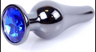 Power Escorts - Butt plug - Dark Silver - Anaal plug - Donkerblauw