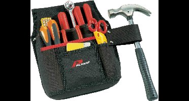 Multifunctionele gordeltas met hamerlus