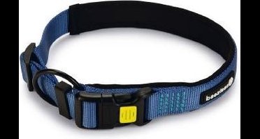 Beeztees Parinca Hondenhalsband Nylon Blauw 60-65cm x 30 mm