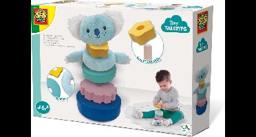 SES Tiny Talents - Sensory Stapeltoren - verschillende materialen